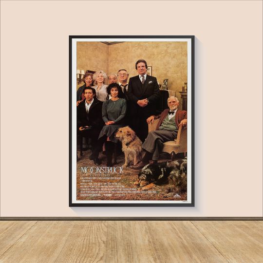 Discover Moonstruck (1987) Movie Poster Print, Room Decor, Wall Art Print, Art Poster For Gift, Movie Print