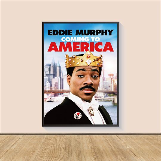 Coming to America Movie Poster Print, Room Decor, Gifts for Him/Her, Wall Art Print