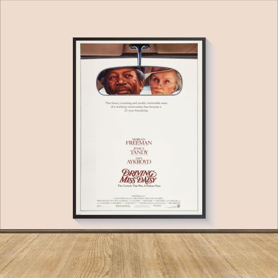 Driving Miss Daisy Movie Poster Print, Room Decor, Gifts for Him/Her, Wall Art Print, Vintage Film Art