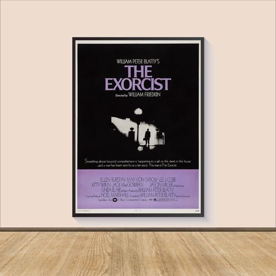 The Exorcist (1973) Classic Movie Poster Print, Room Decor, Gifts for Him/Her, Wall Art Print, Art Poster For Gift