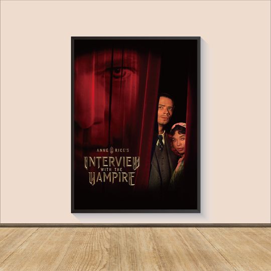 Discover Interview with the Vampire Movie Poster Print, Room Decor, Movie Art, Wall Art Print, Art Poster For Gift