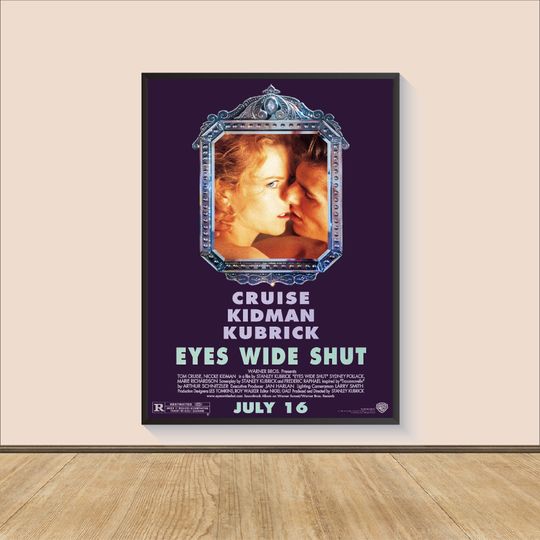 Discover Eyes Wide Shut Movie Poster Print, Room Decor, Movie Art, Wall Art Print, Art Poster For Gift