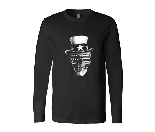 Discover Halloween Long Sleeve Shirt, Skull Long Sleeve, Gothic Tshirt, Halloween Gift, Horror Shirt, Ghost Shirt, Scary Shirt, Boo Shirt, Emoji