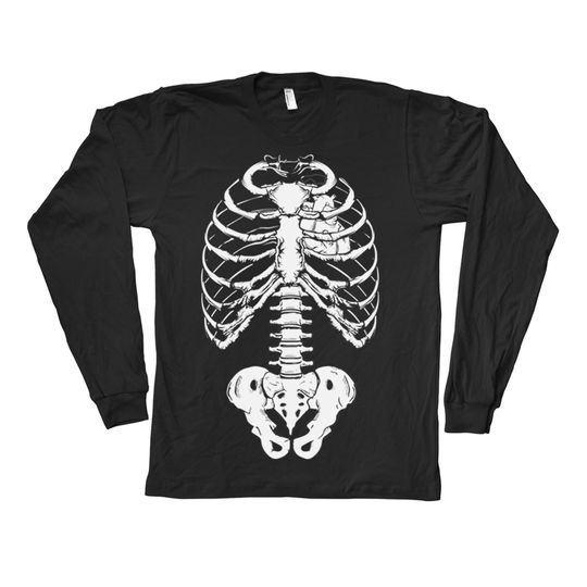Discover Halloween Long Sleeve Shirt, Skeleton Long Sleeve, Gothic TShirt, Halloween Gift, Horror Shirt, Ghost Shirt, Scary Shirt, Boo Shirt