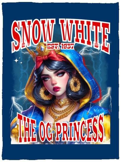Discover Princess Snow White Bootleg Cozy Plush Fleece Blanket