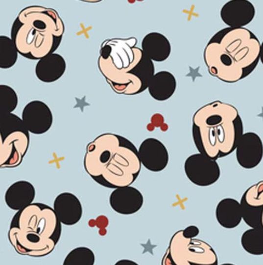 Discover Mickey mouse expressions print handmade fleece tie blanket