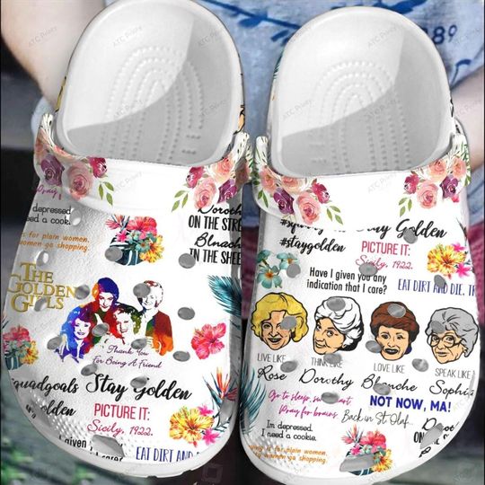 Discover The Stay Golden Clogs, The Stay Golden Shoes, Kid/Adult Sandals Slippers