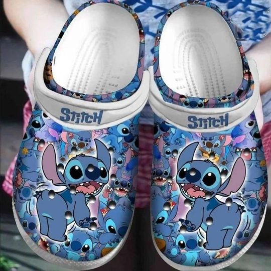 Discover Stitch Clogs, Stitch Shoes, Kid/Adult Sandals Slippers, Custom Shoes