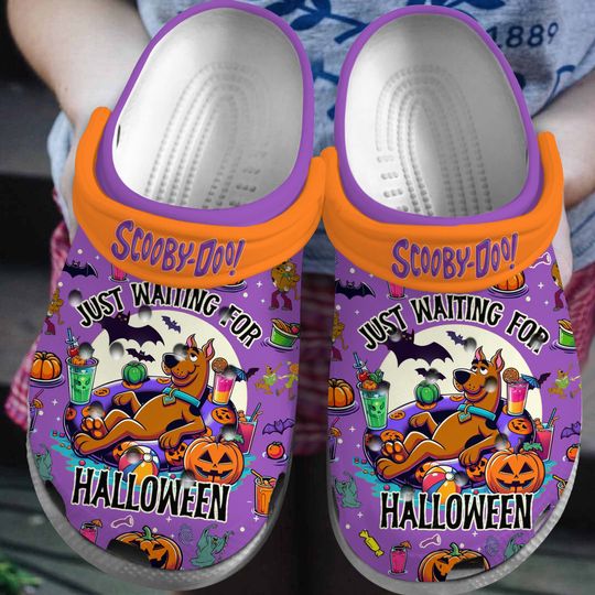 Halloween Gift, Scooby Doo Clogs, Scooby Doo Clogs Shoes, Scooby Doo Lovers, Christmas Gift, Halloween Gift for Fans, Horror Movie Gift