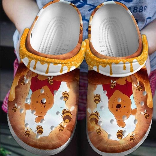 Discover Winnie The Pooh Cartoon Clogs, Pooh Summer Shoes, Pooh Clogs For Men Women Kids, Pooh Clogs Sandals, Clogs For Summer, Christmas Gift