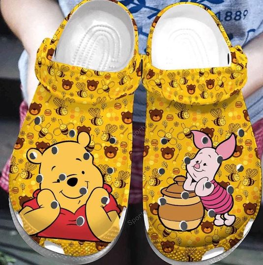 Discover Winnie The Pooh Cartoon Clogs, Pooh Summer Shoes, Pooh Clogs For Men Women Kids, Clogs Sandals, Christmas Gifts, Clogs For Summer