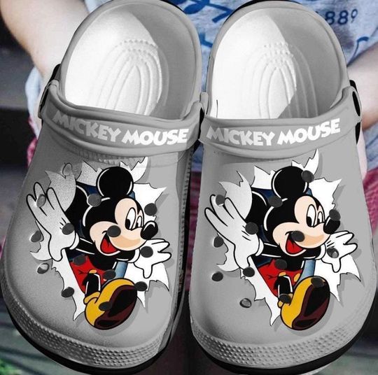 Mickey Mouse Disney Clogs, Mickey Clogs For Men Women Kids, Mickey Summer Shoes, Clogs Sandals, Clogs For Summer, Christmas Gifts