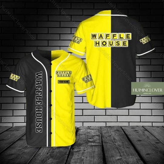 Waffle House Baseball Jersey, Waffle House Shirt, Waffle House Jersey Shirt, Personalized Shirt, Waffle House Jersey, Athletic Jersey