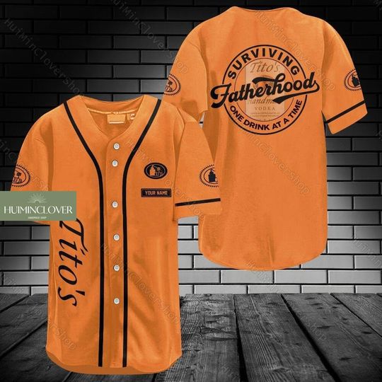 Discover Custom Tito Handmade Jersey, Tito's Handmade Vodka Baseball Shirt, Tito's Handmade Jersey, Tito Handmade Gift, Shirt For Vodka Lovers