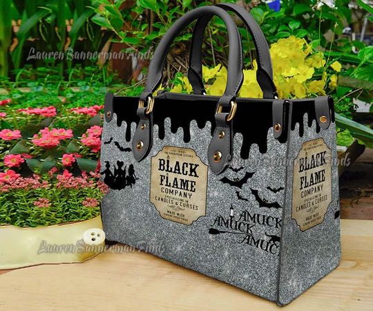 Discover Halloween HandBag, Halloween Leather PU Handbag, Horror Movie Characters Bag, Woman Shoulder Bag, Crossbody Bag, Movie handbag