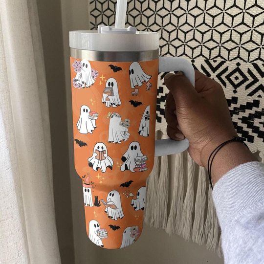 Discover Halloween Ghost Tumbler 40 Oz | Halloween Gift