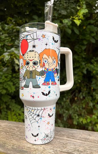 Discover 40oz horror movie Tumbler