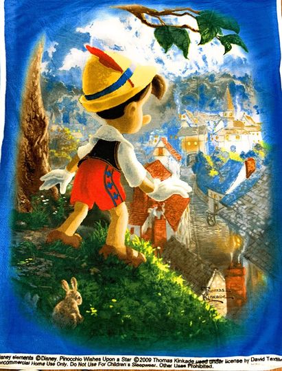 Pinocchio Fleece Disney  - Fleece Blanket