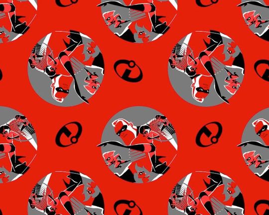 Discover Disney Pixar The Incredible Toss Red FLEECE from Springs Creative Fleece  Blanket