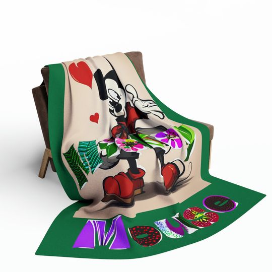 Discover Arctic Fleece Blanket,Wrap yourself in Disney delight with our Mickey Mouse blanket