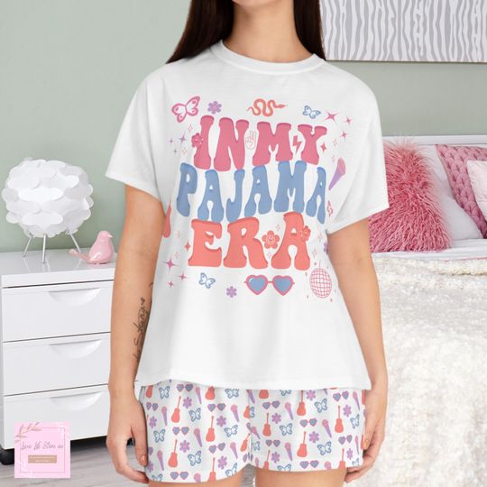 Discover Pajama set, Taylor pjs, in my era shirt, taylor version gift, it girl holiday pyjama