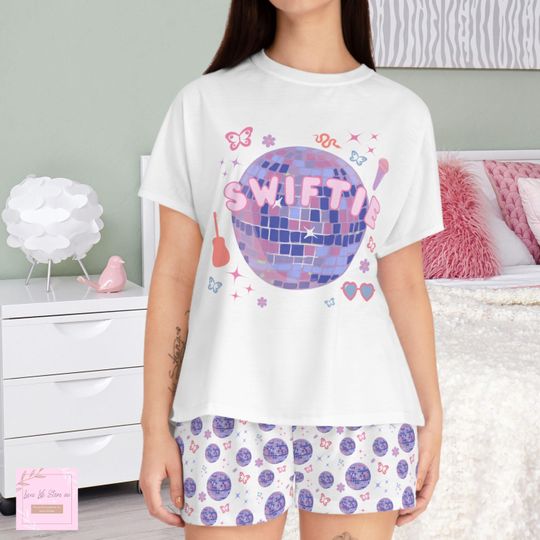Discover Taylor pjs, taylor version pajama set, in my era shirt, switftie gift, it girl holiday pyjama, preppy stuff