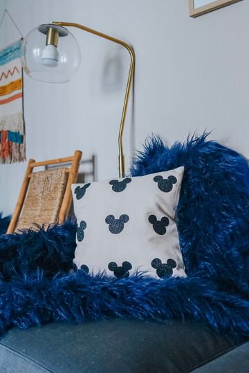 Discover Mickey Mouse Inspired Decorative Pillow