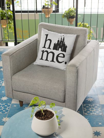 Discover Castle Home Pillow, Cinde Decorative Pillow, Vacation Pillow, Princess Decor Pillow