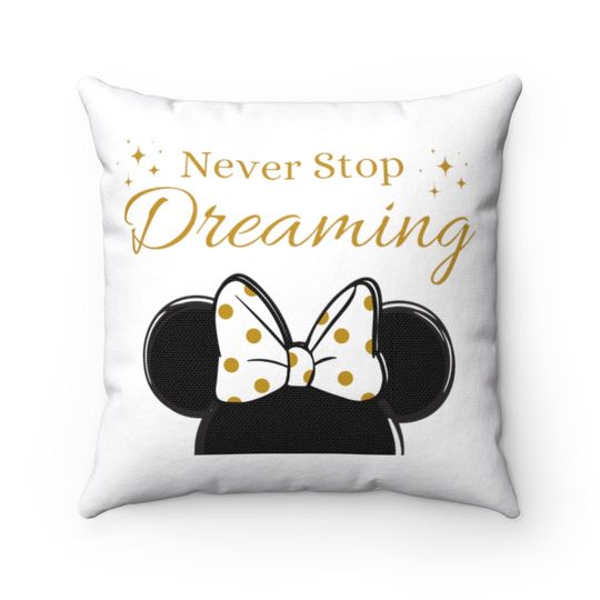 Disney Minnie Throw Pillow, Disney Pillow, Mickey Cushion, Disney Cushion