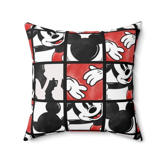 Discover Square Pillow / Disney Inspired Decor / Home Decor / Disney Collection