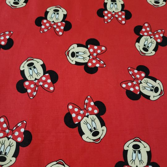 Discover Minnie Mouse Material by the yard