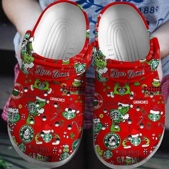 Discover Funny funny character Christmas Black And White Clogs, funny character Summer Crocs, funny character Clogs For Women Men, Clogs Sandals, Christmas Gift