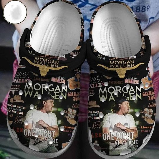 Discover Wallen Western Clogs, Concert-Themed Crocs, Perfect for Music Lovers, Gift for Him, Wallen Western Crocs, Fan Merchandise Footwear