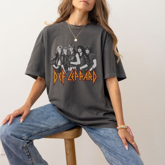 Discover Def-Leppard And Journey Summer Stadium Tour 2024 Shirt, Journey Tour Shirt, Def Leppard Shirt, Rock Music, Def Leppard And Journey Fan Gift