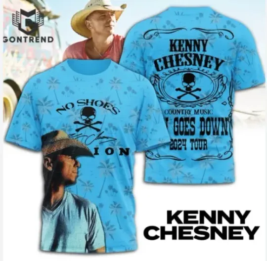 Discover K Ches Sun Goes Down Tour 2024 3D T-Shirt