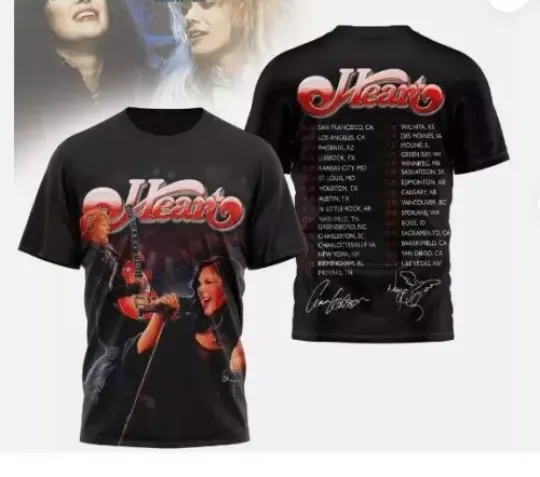 Discover Heart Tour 2024 T Shirt