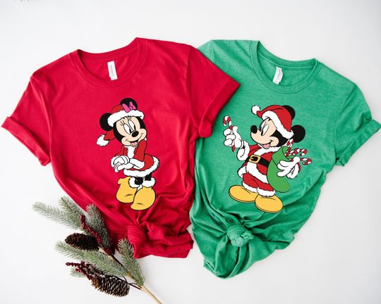 Discover Disney Couple Christmas Shirt, Matching Christmas Disney shirts, Couples Christmas Shirts, Christmas Family shirts, Disneyland Christmas