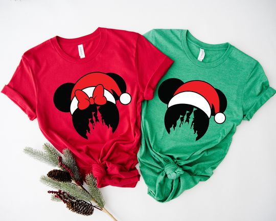 Discover Disney Christmas Shirt, Matching Christmas Disney shirts, Couples Christmas Shirts, Christmas Family shirts, Disneyland Christmas