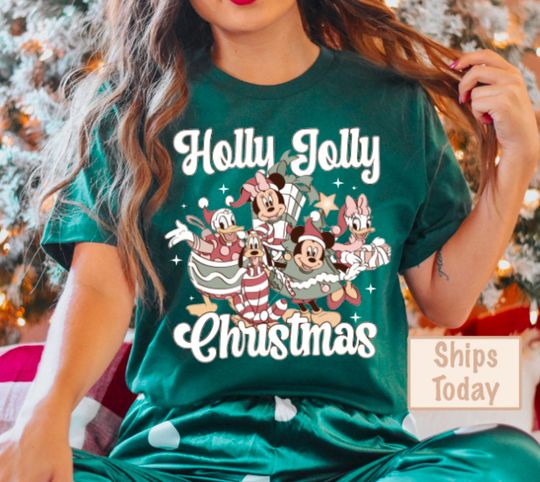 Discover Vintage Mouse And Friends Christmas Shirt, mouse Christmas Shirt,Christmas Shirt,park Trip Shirt, Family Christmas Shirt