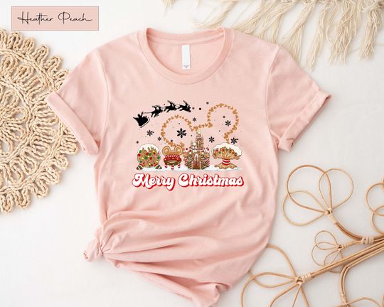 Discover Disney Merry Christmas Shirt, Christmas Gifts, Magic Kingdom Christmas Shirt, Disney Epcot Shirt, Disney Anniversary, Disney Family Trip