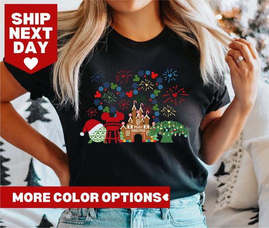 Disney Christmas Shirt, Disney Christmas Family Matching Shirt, Disney Very Merry Christmas Party Shirt, Disney Christmas Vibes Shirt