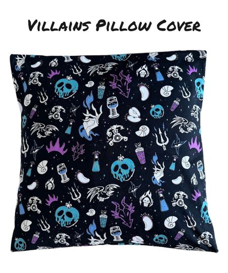 Discover Disney Villians Pillow Cover. Perfect for reading spaces