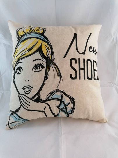 Discover Cinde New Shoes Inspired Cotton Cushion Cover with Optional Cushion