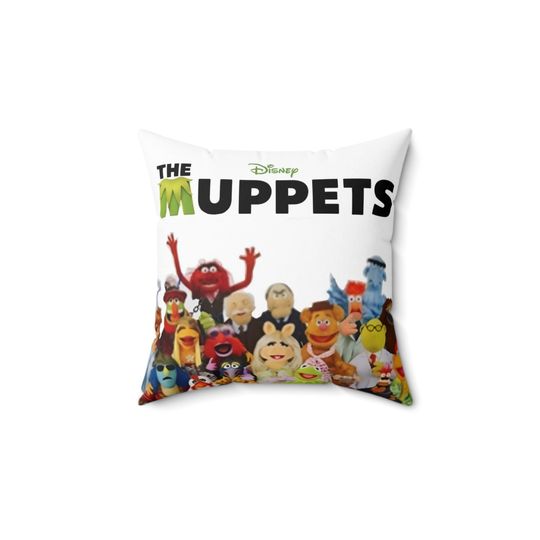 Discover The Muppets Polyester Square cover and pillow from Disney classic film
