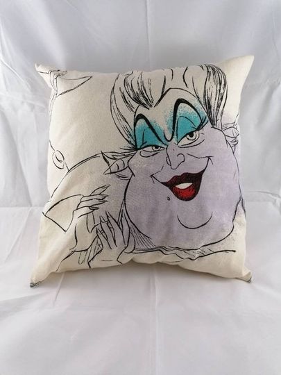Ursula The Sea Witch The Little Mermaid Disney Villains Inspired Cotton Cushion