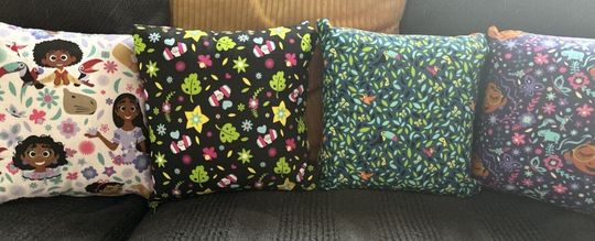Discover Disney Encanto Cushions - 30cm Handmade cushions. Perfect for reading spaces