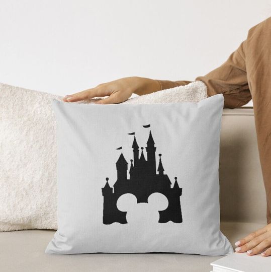 Discover Disney princess castle printed cushion cover Christmas gifts disney world