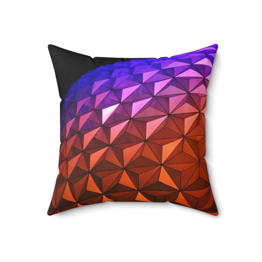 Discover Epcot at Night Pillow