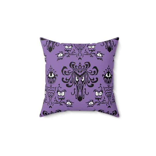 Discover Haunted Mansion Inspired Disney Spun Polyester Square Pillow