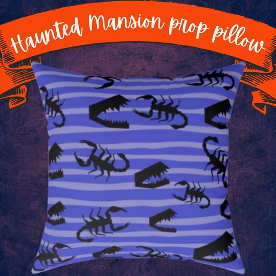Pillow: Haunted Mansion Nightmare Before Christmas  s Throw Pillow